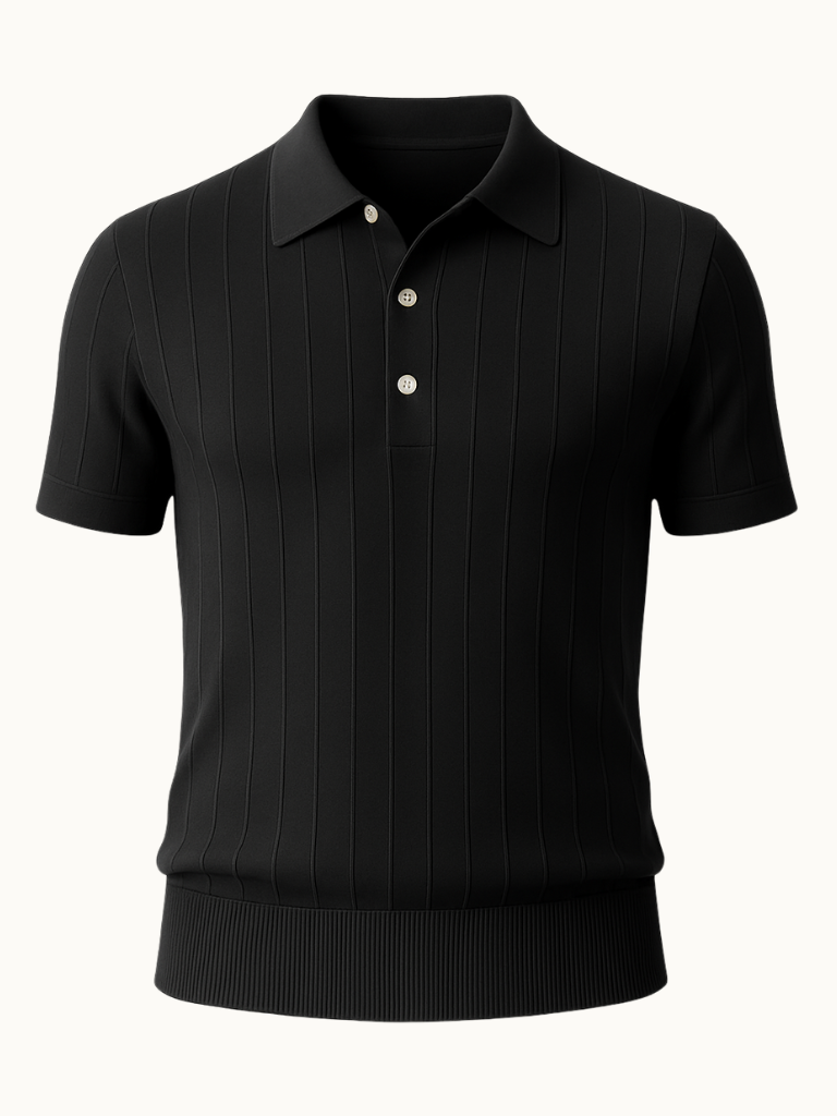 Polo coupe slim pour homme