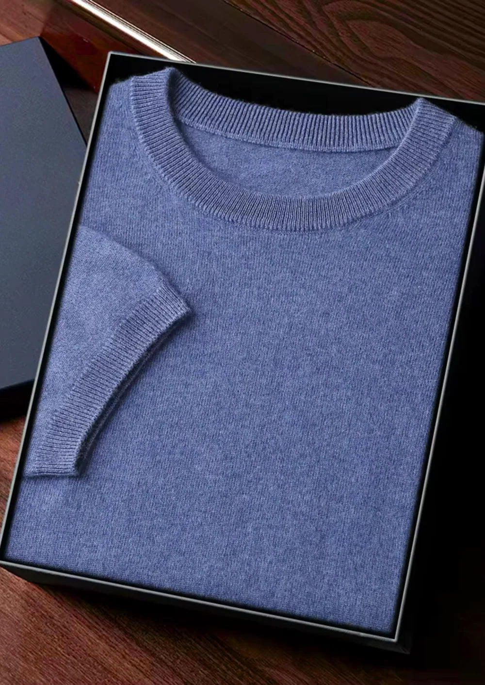 Cashmere Crewneck T-Shirt