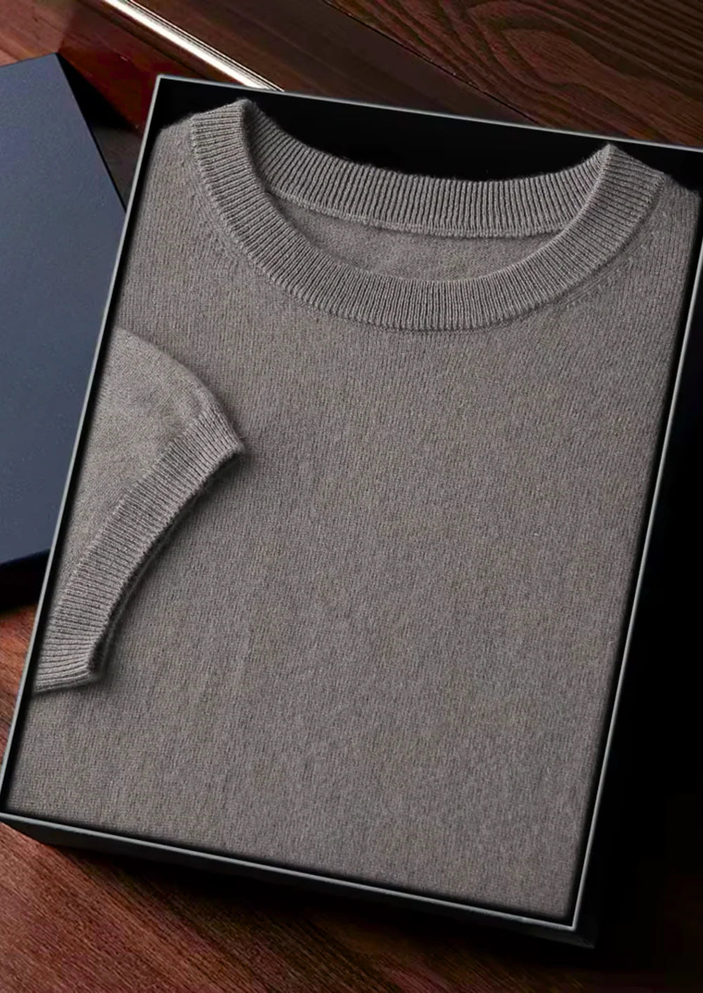 Cashmere Crewneck T-Shirt