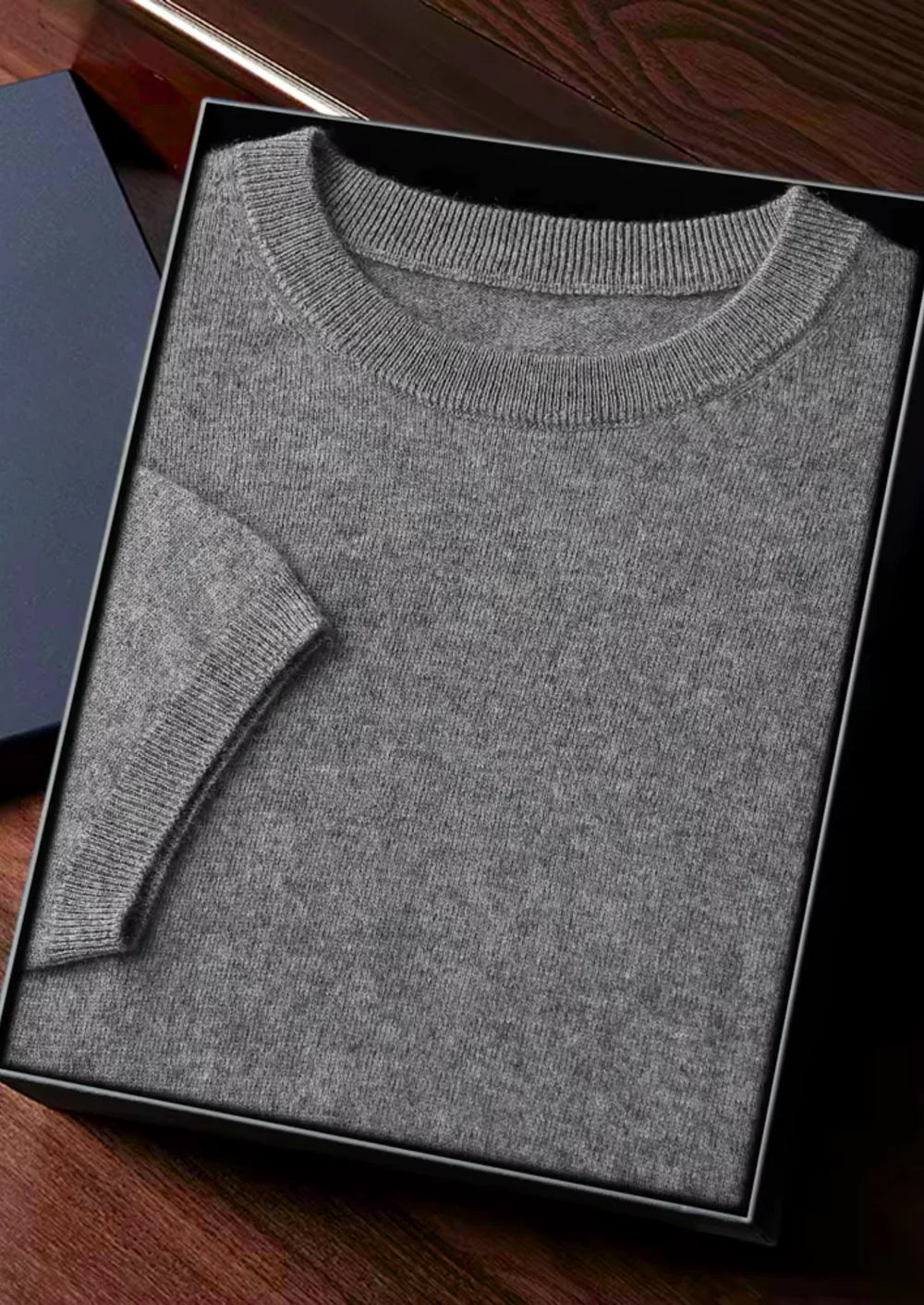 Cashmere Crewneck T-Shirt