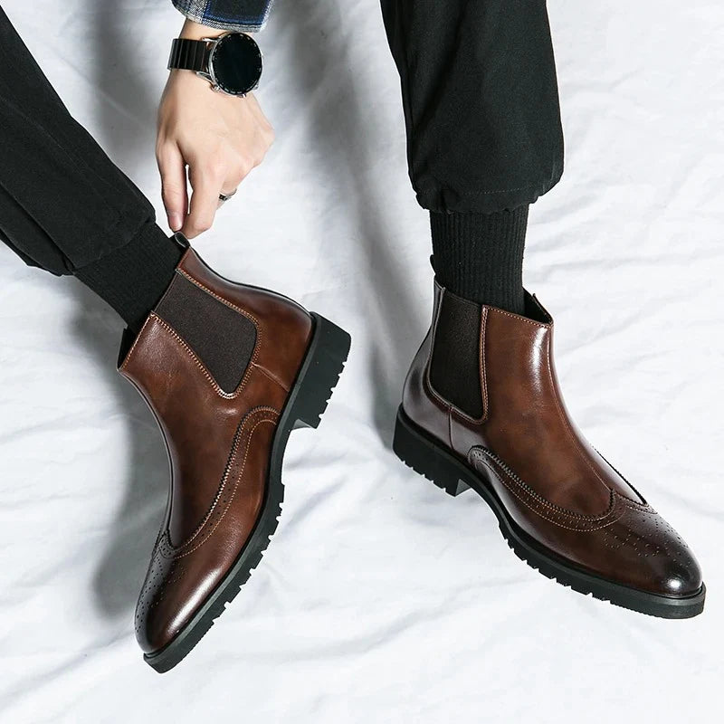 Men’s Slip-On Chelsea Boots