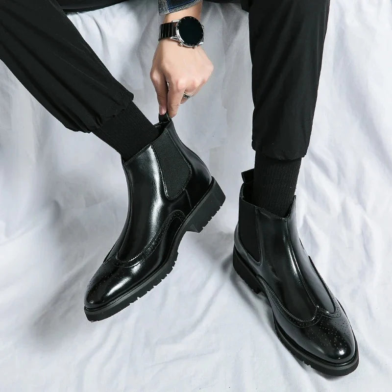 Men’s Slip-On Chelsea Boots