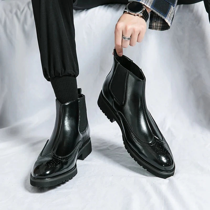 Men’s Slip-On Chelsea Boots