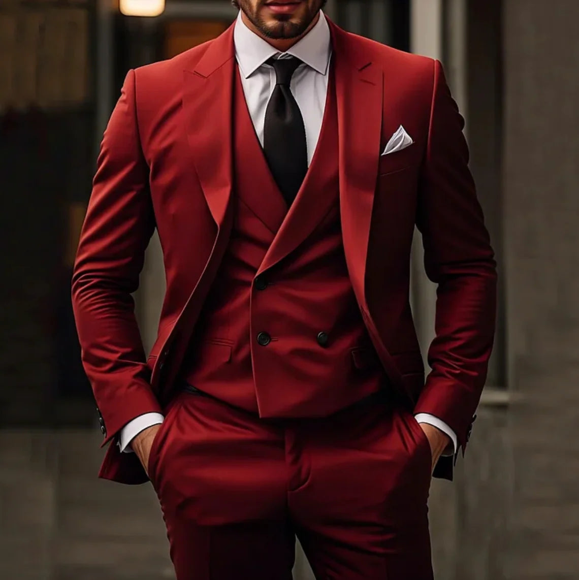 Tailored 3-Piece Suit