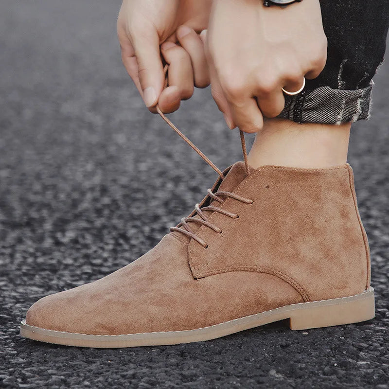 Lace-Up Boots