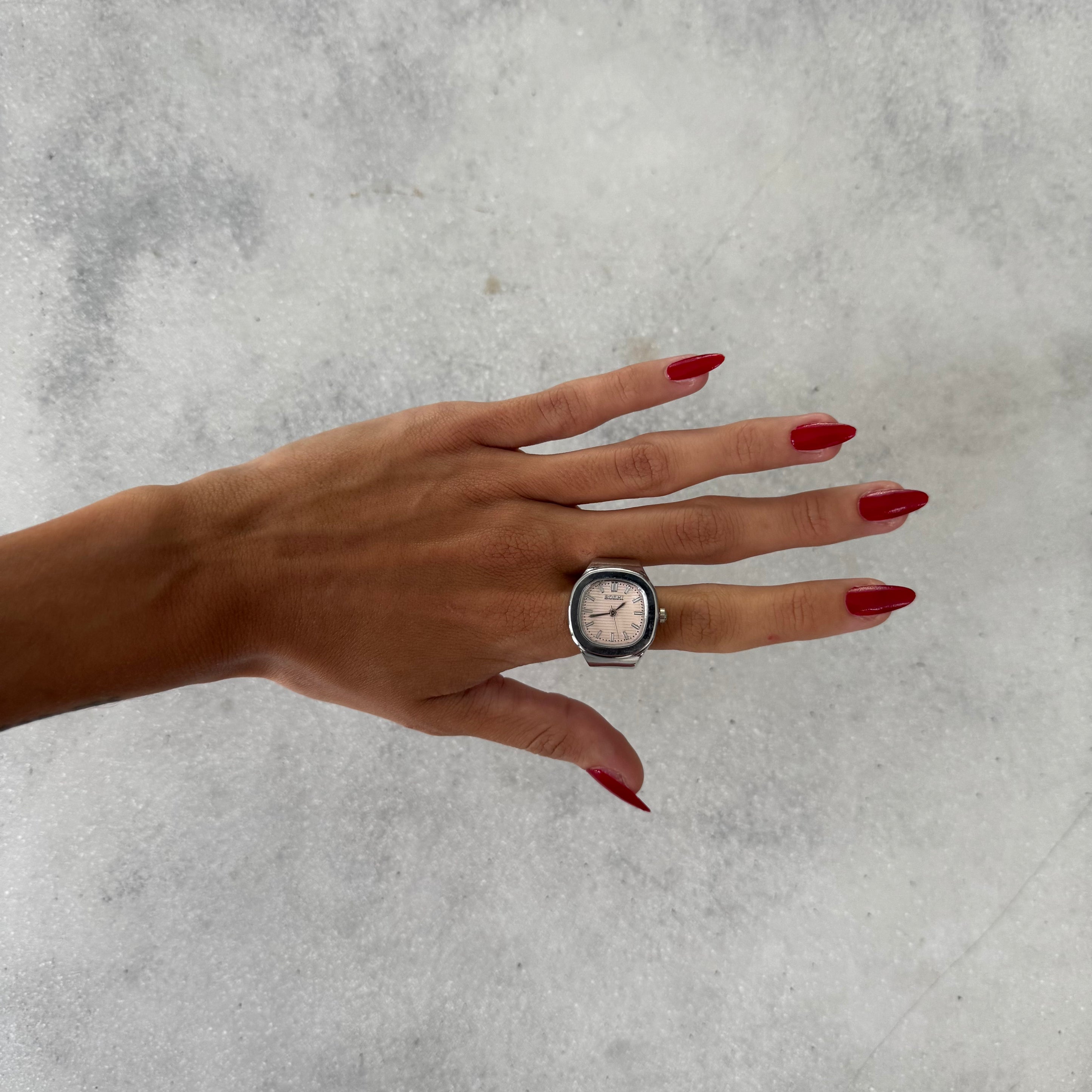 Elegant Touch Ring Watch