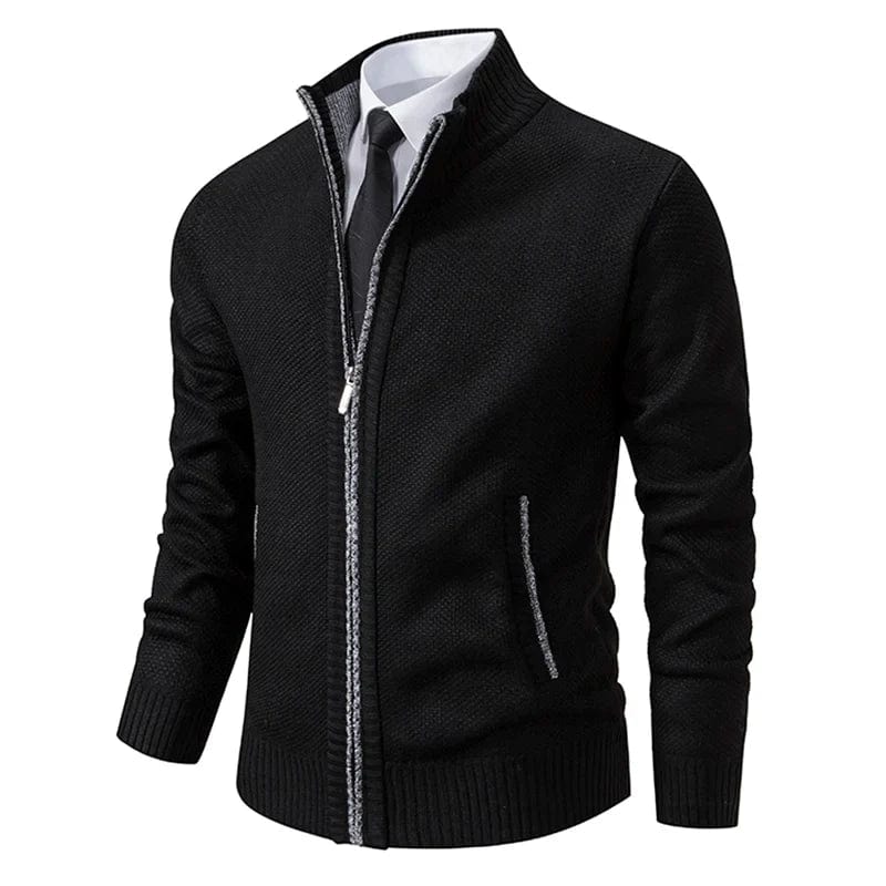 Men's Zip-Up Cardigan Sweater