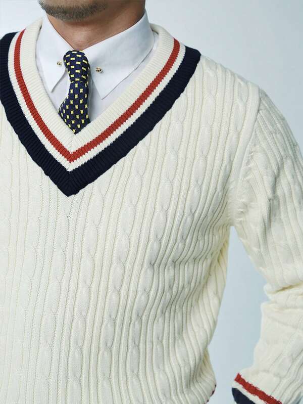 Men’s V-Neck Sweater