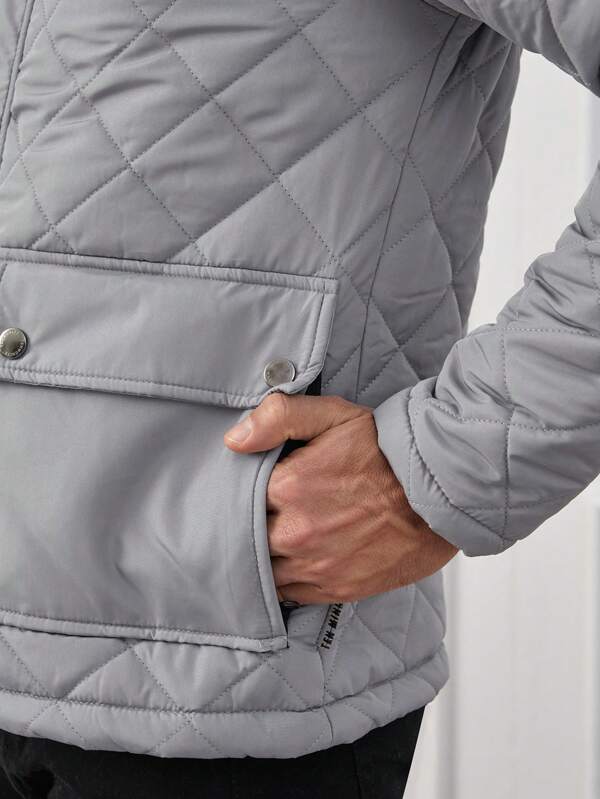 Men's Quilted Puffer Jacket