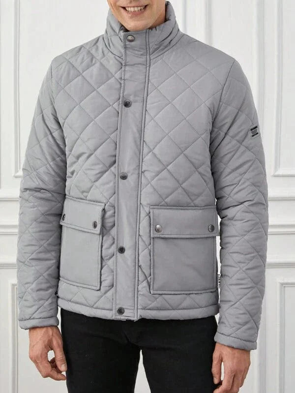 Men's Quilted Puffer Jacket