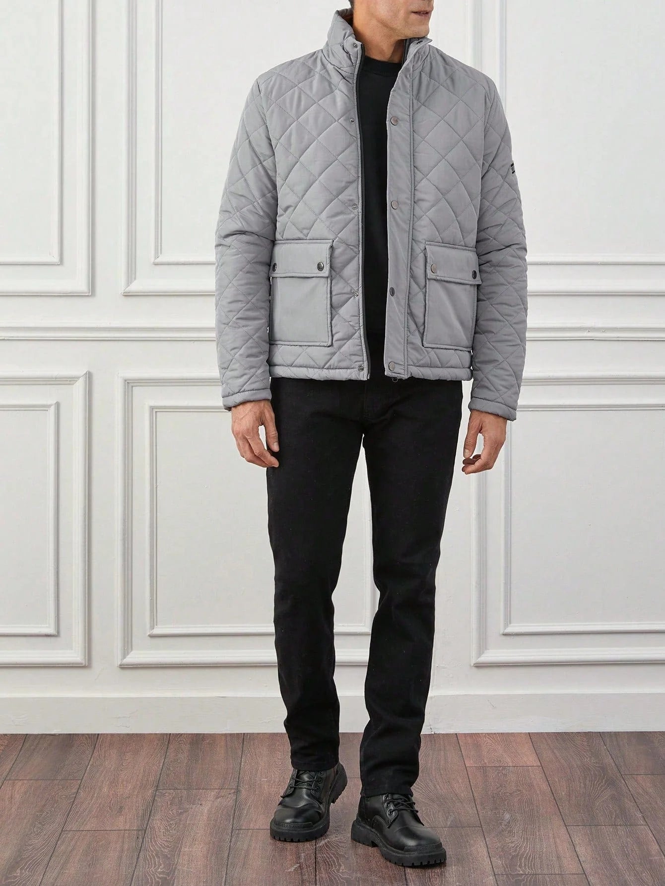 Men's Quilted Puffer Jacket