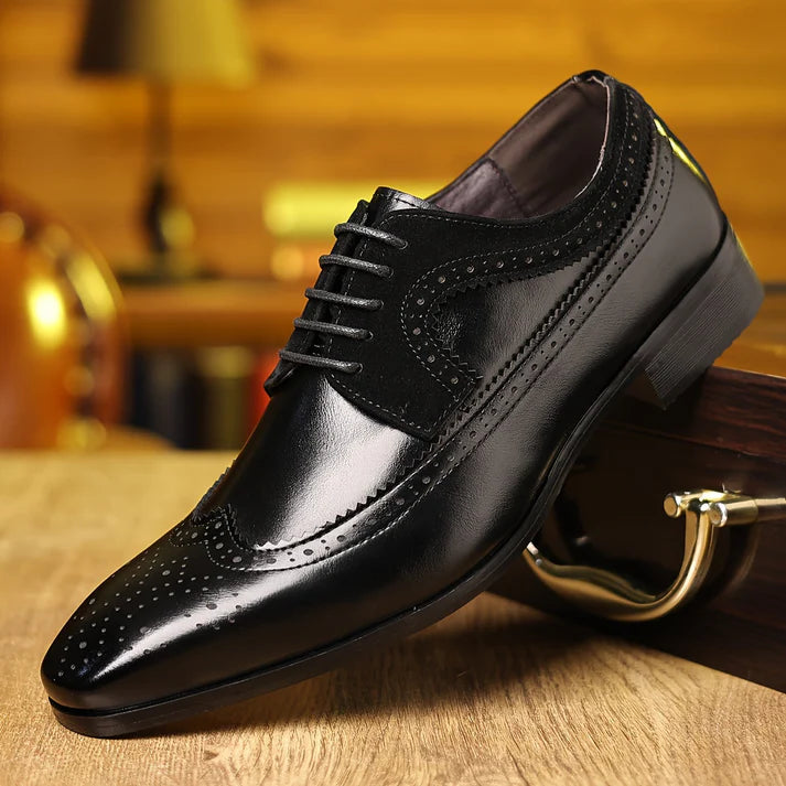 Classic Brogue Oxford Shoes