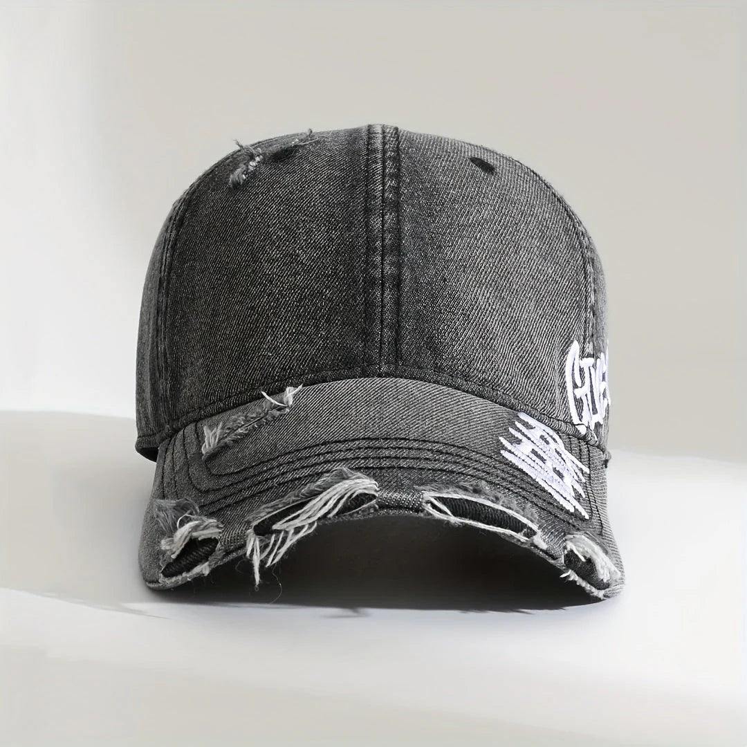Vintage Washed Denim Cap
