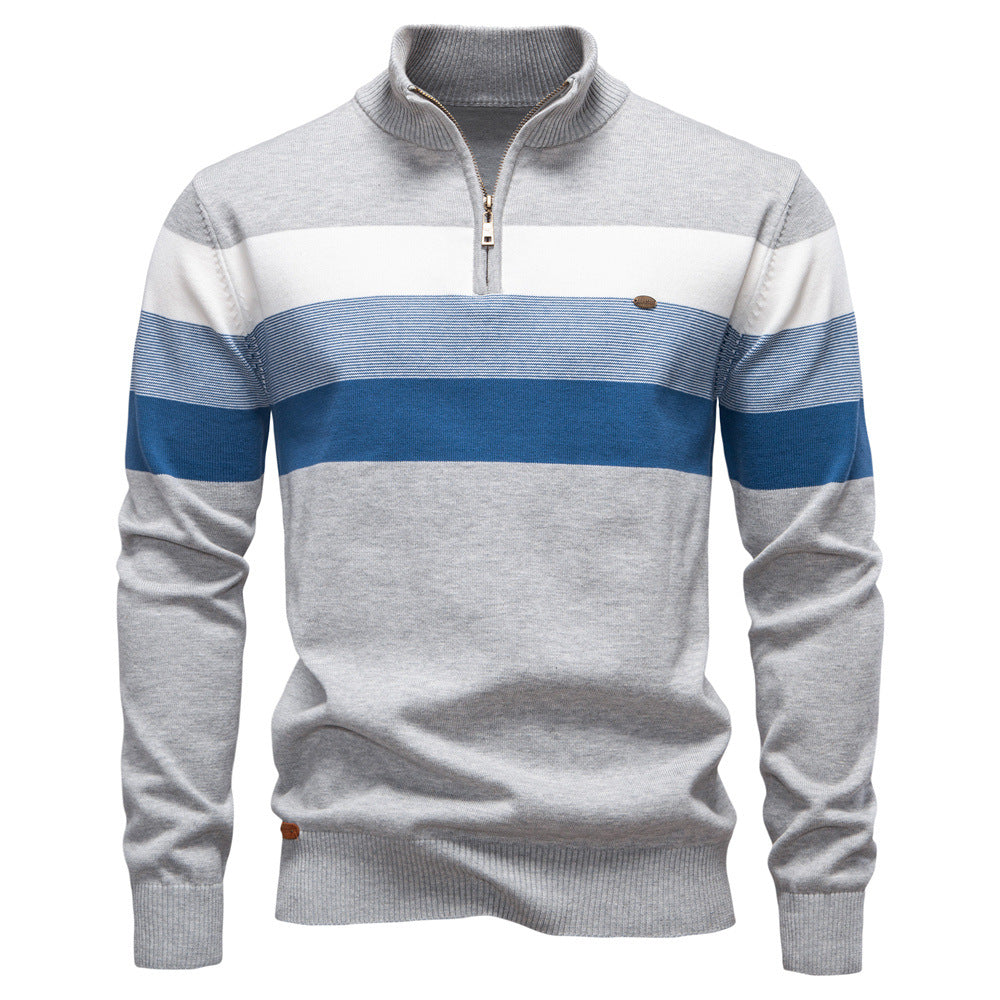 Men’s Zip Knit Sweater