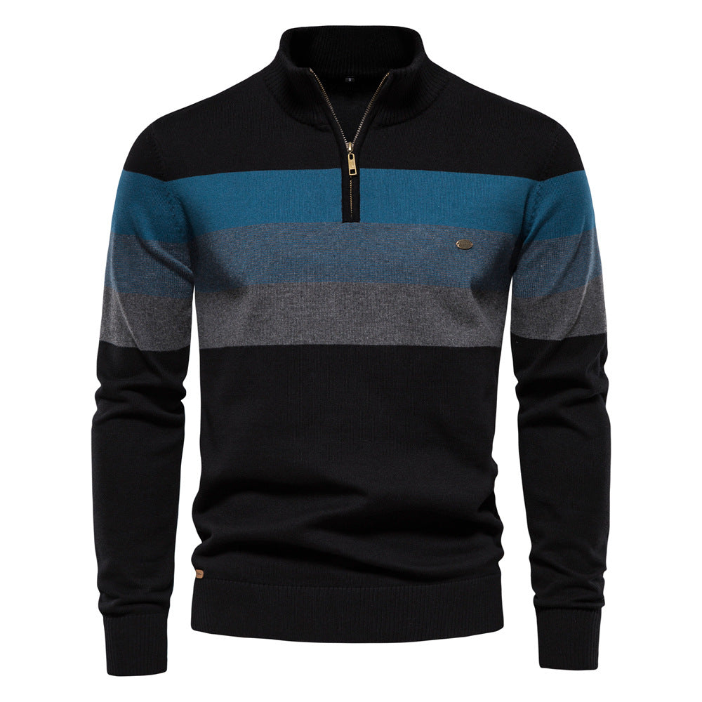 Men’s Zip Knit Sweater