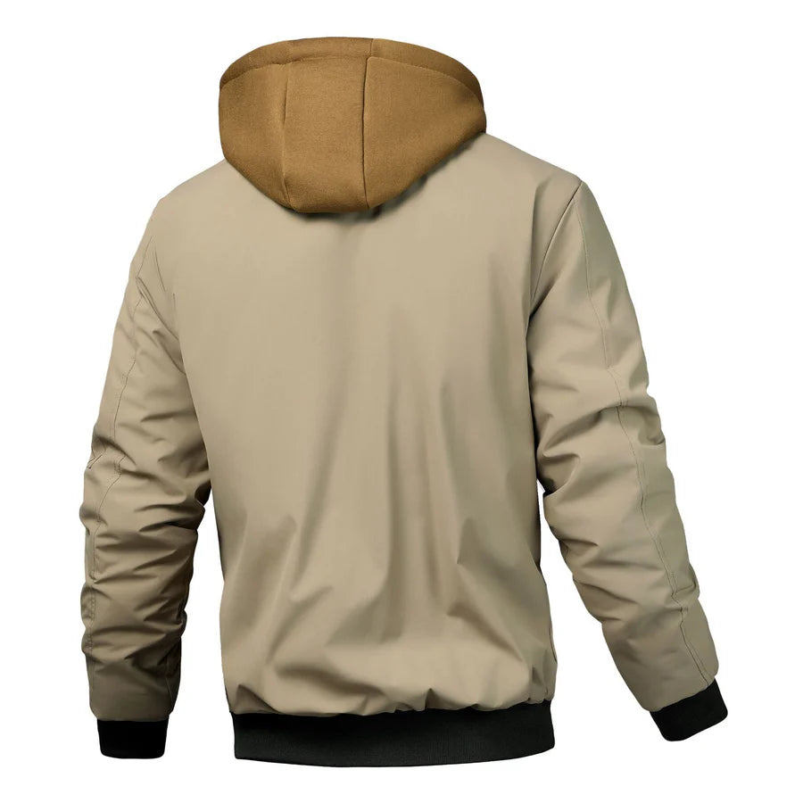 Men’s Hooded Bomber Jacket