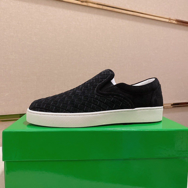 Leather Slip-On Loafers