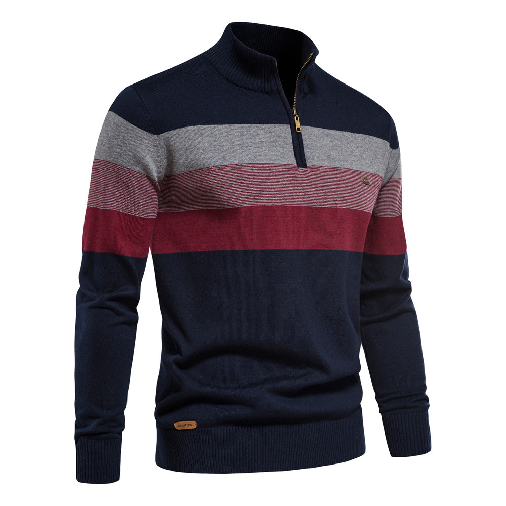 Men’s Zip Knit Sweater