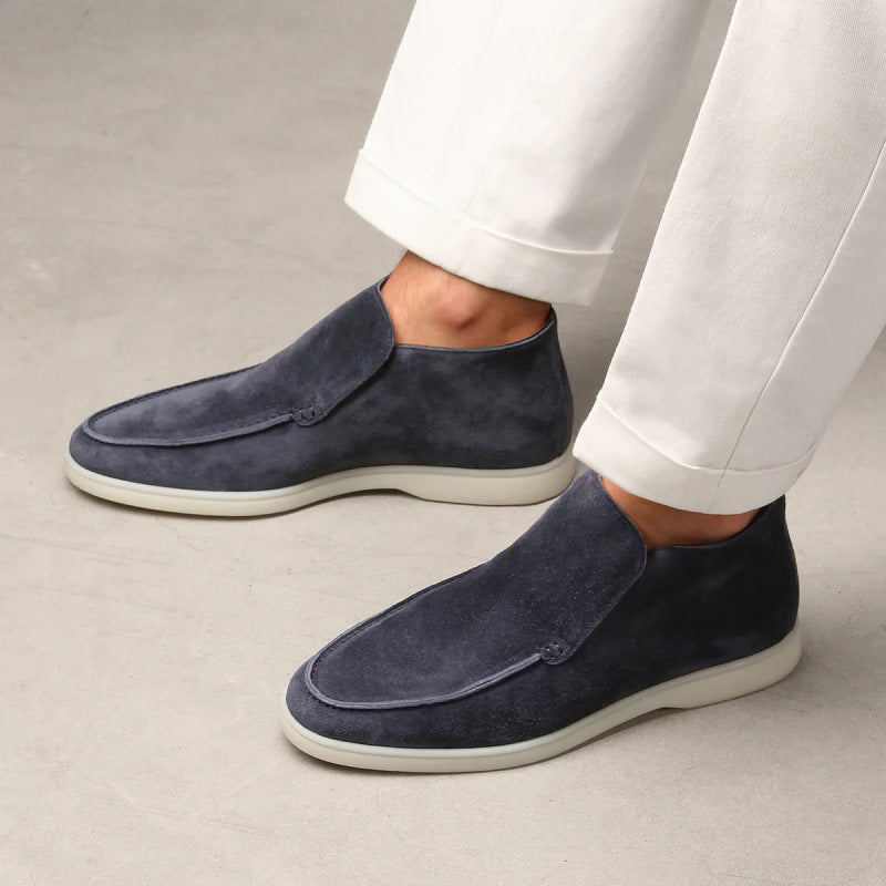 Mocassins modernes à coupe haute