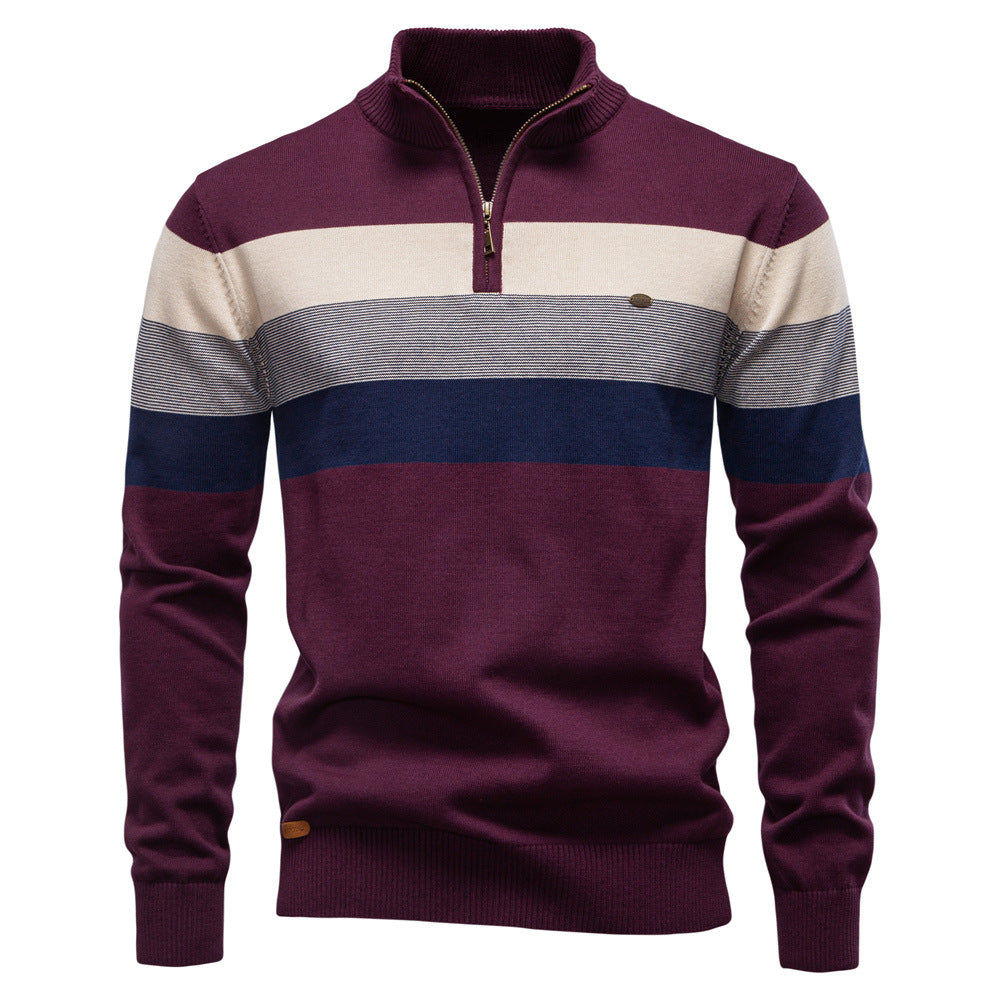 Men’s Zip Knit Sweater