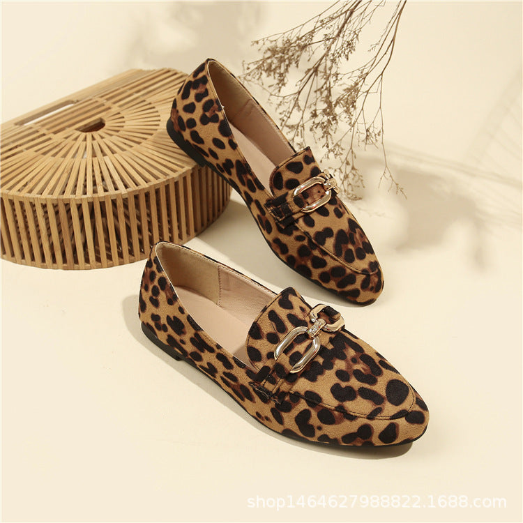 Women’s Leopard Loafers