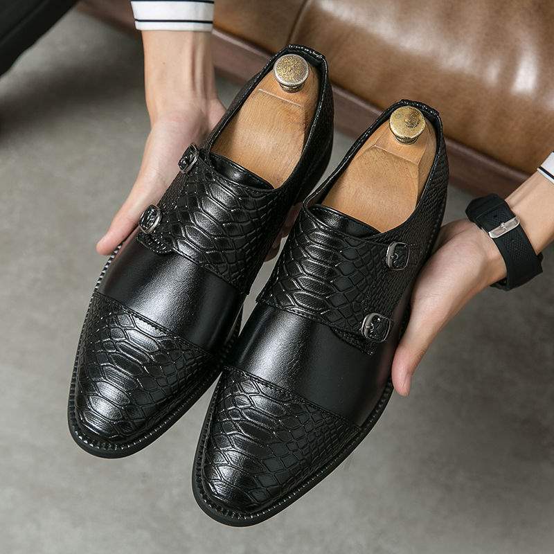 Double Buckle Dress Shoes