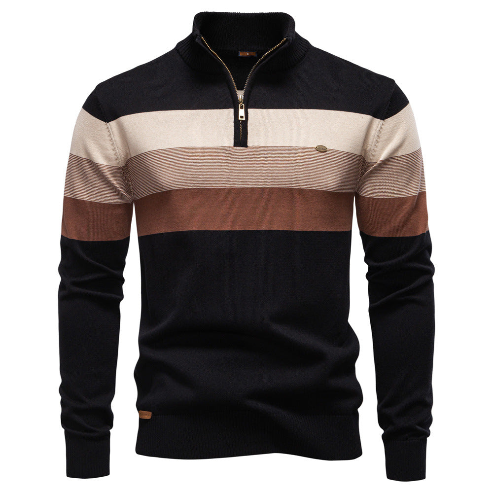 Men’s Zip Knit Sweater