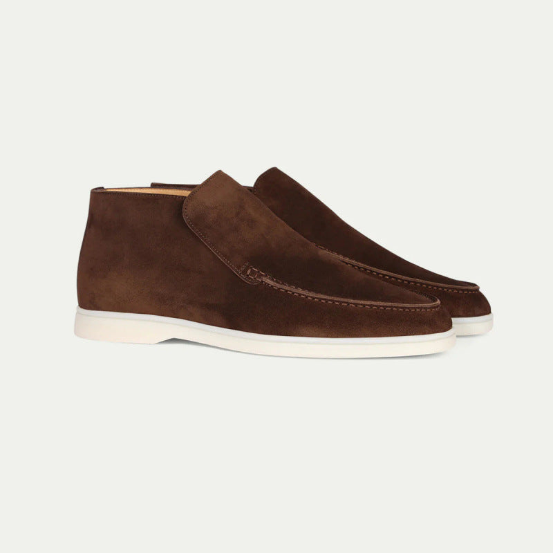 Mocassins modernes à coupe haute