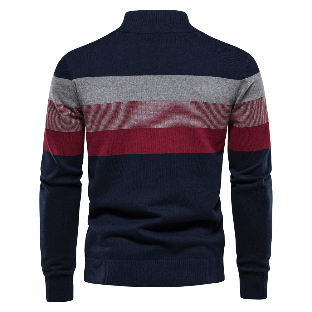 Men’s Zip Knit Sweater
