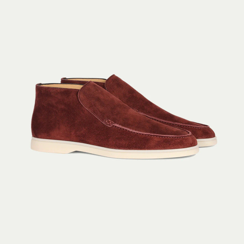 Mocassins modernes à coupe haute