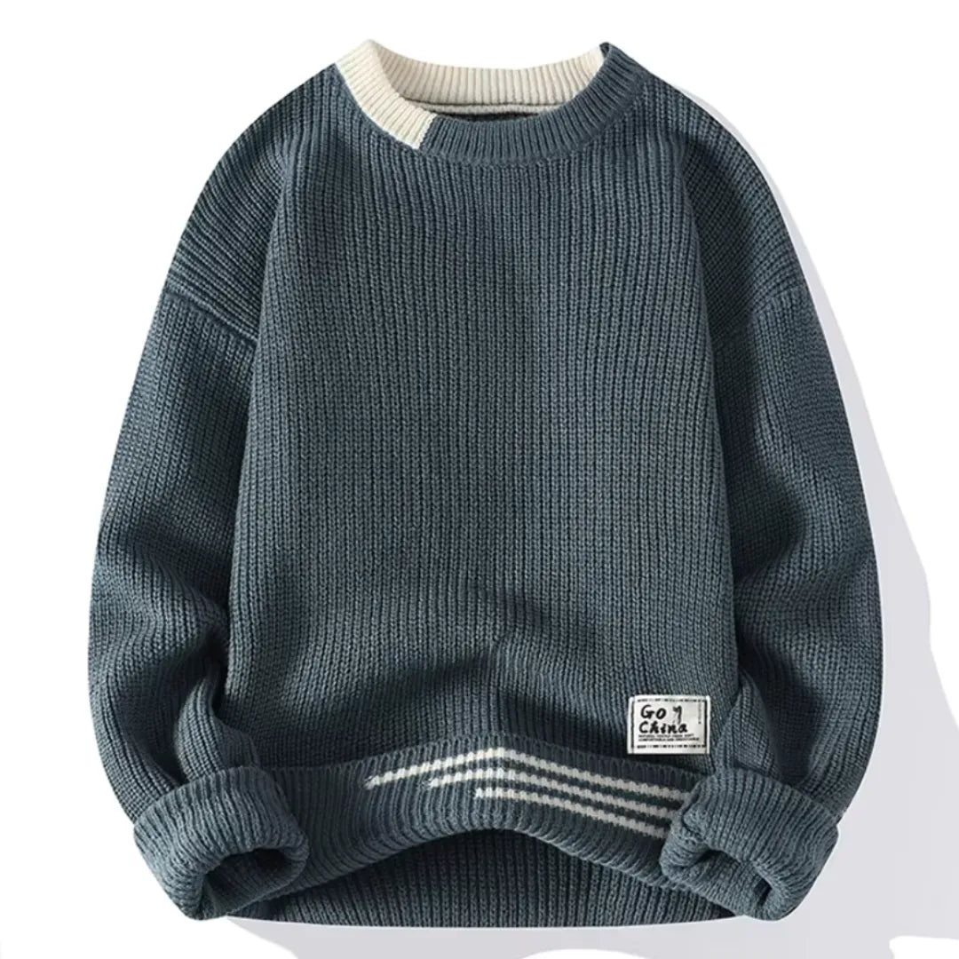 Casual Crewneck Sweater
