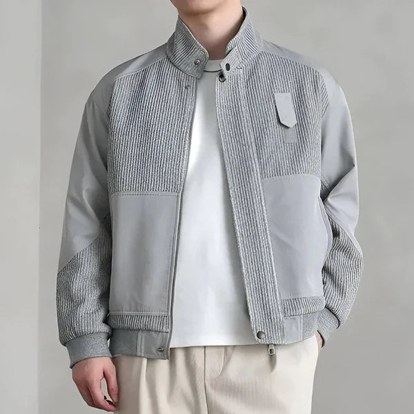 Patchwork Corduroy Jacket