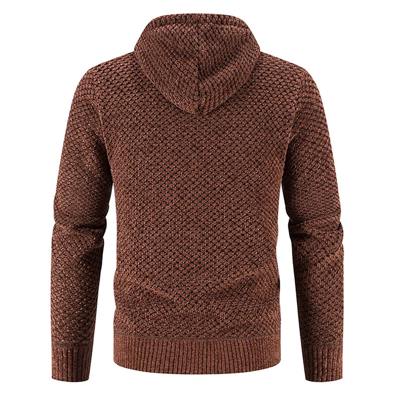 Men’s Hooded Cardigan