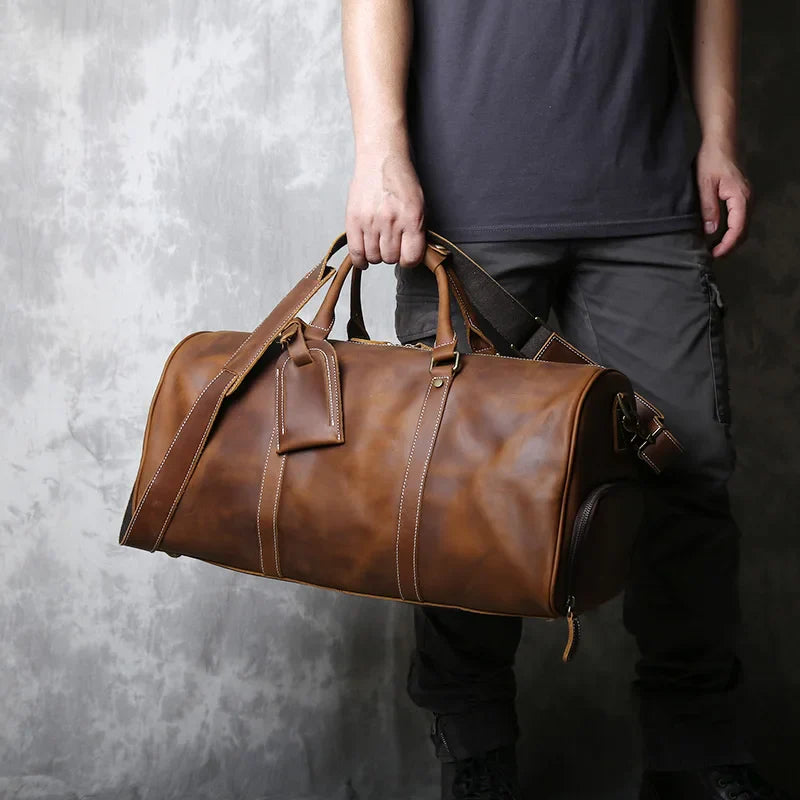 Leather Duffel Bag