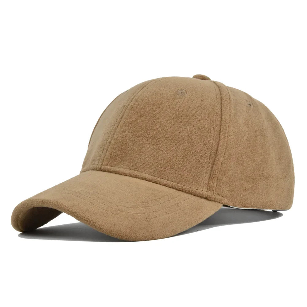 Casquette plate en coton pour homme