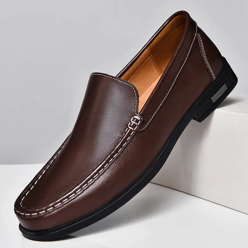Classic Leather Loafers