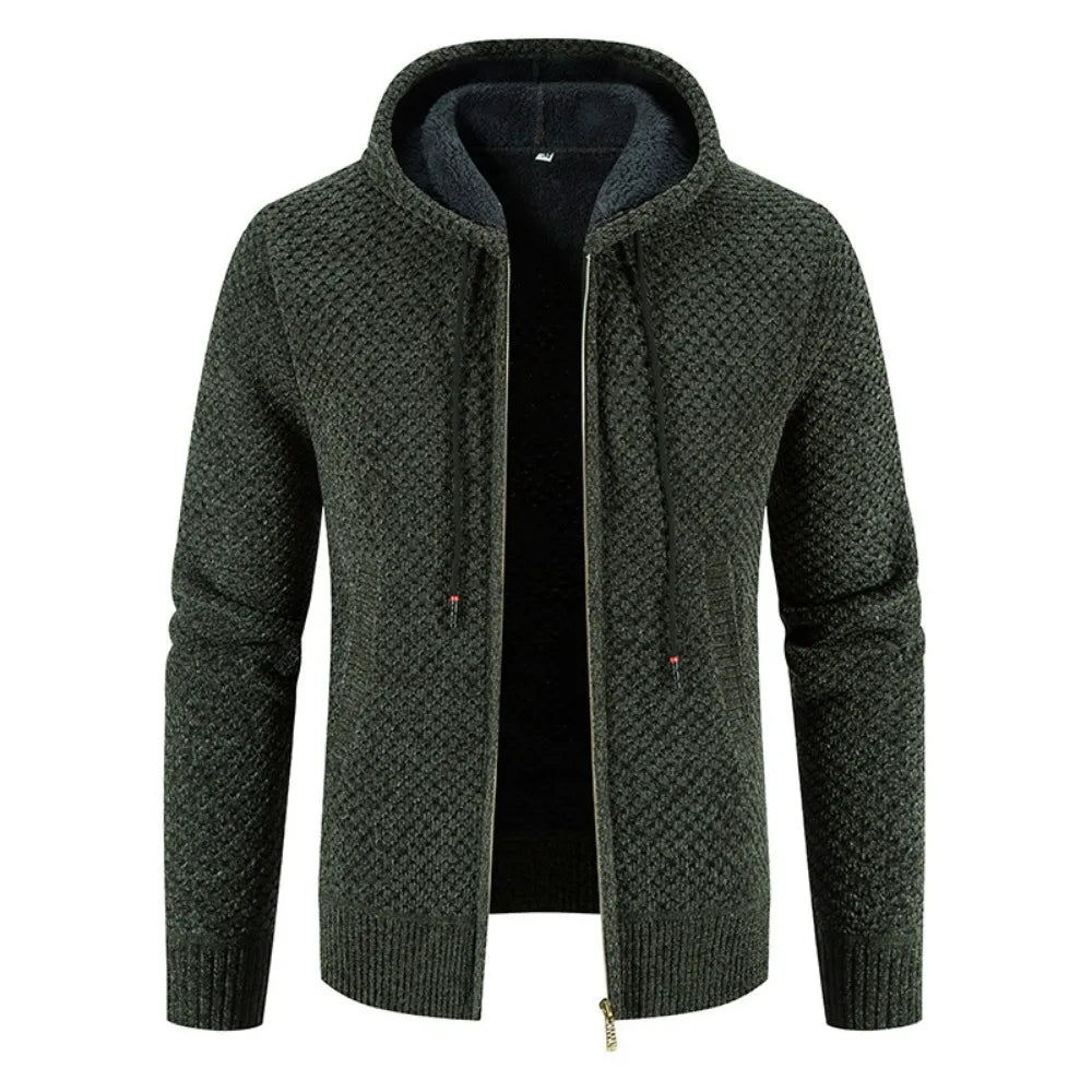 Men’s Hooded Cardigan