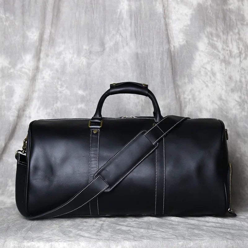 Leather Duffel Bag