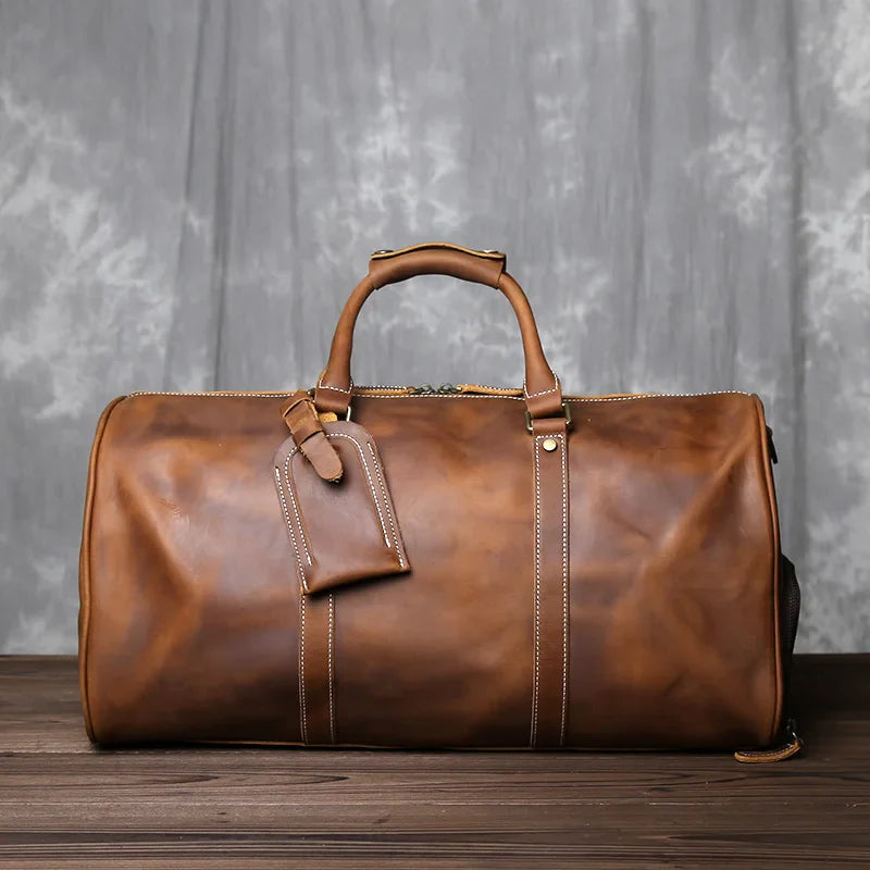 Leather Duffel Bag