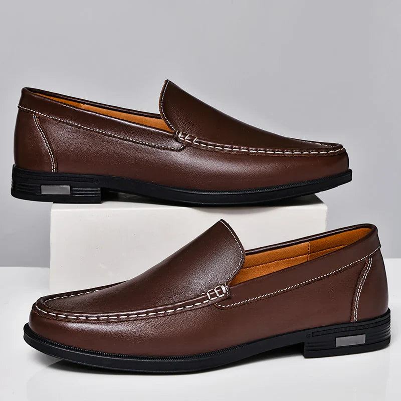 Classic Leather Loafers