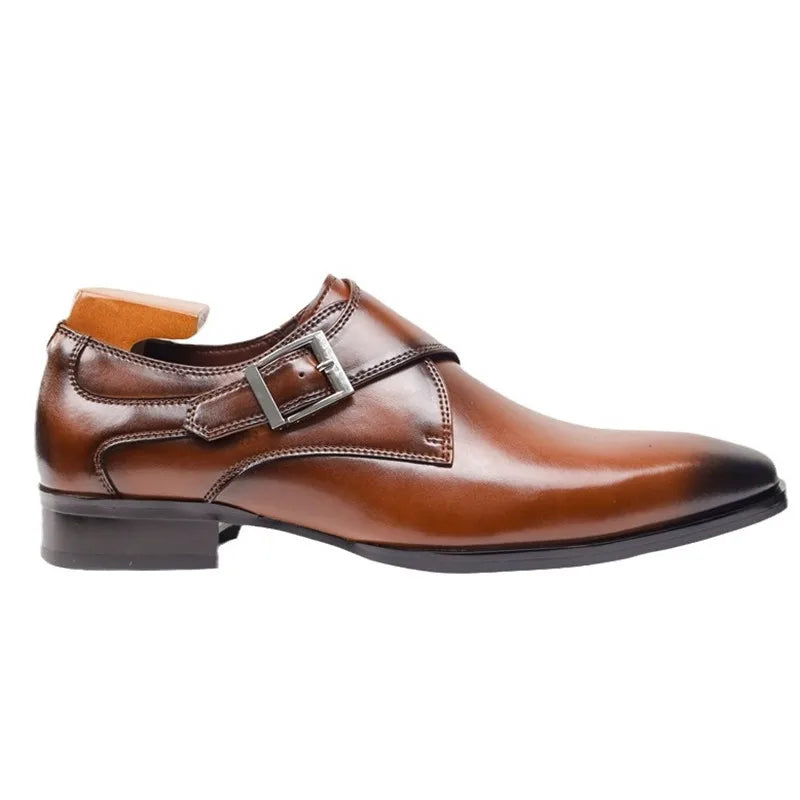 Single Monk Strap Shoes