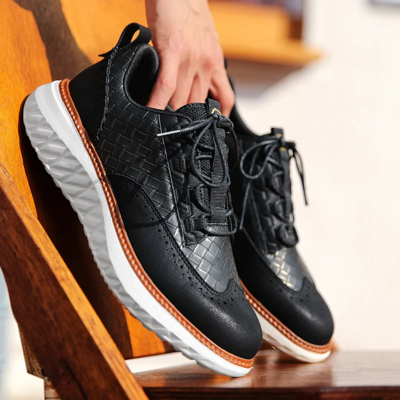 Casual Lace-Up Sneakers