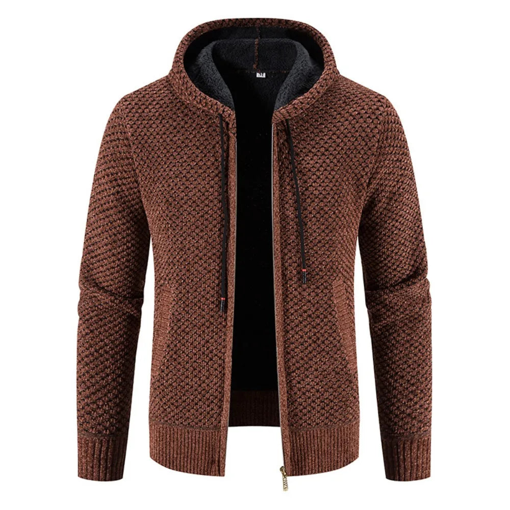 Men’s Hooded Cardigan