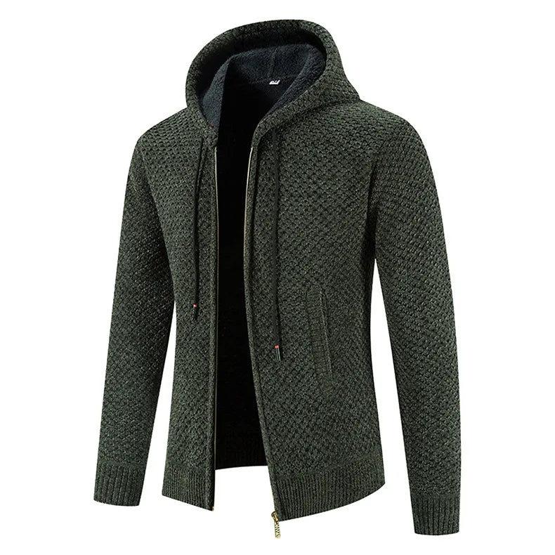 Men’s Hooded Cardigan