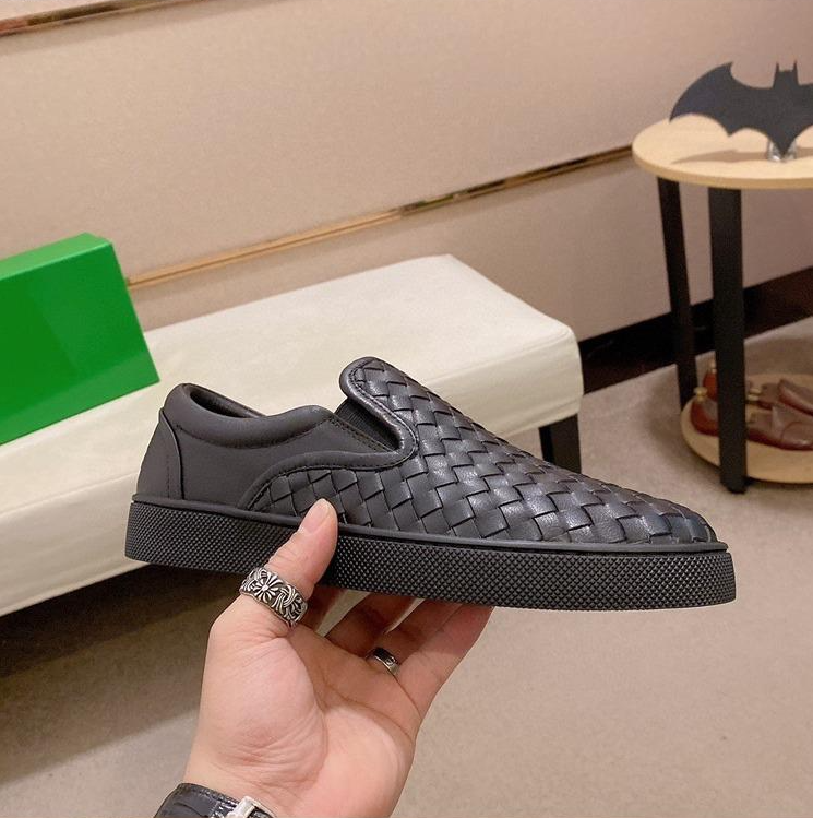 Leather Slip-On Loafers