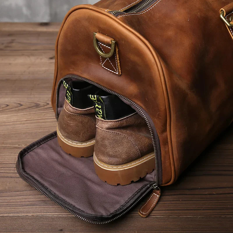 Leather Duffel Bag
