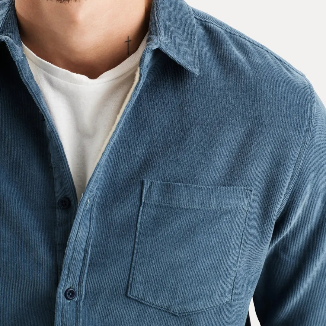 Corduroy Long Sleeve Shirt