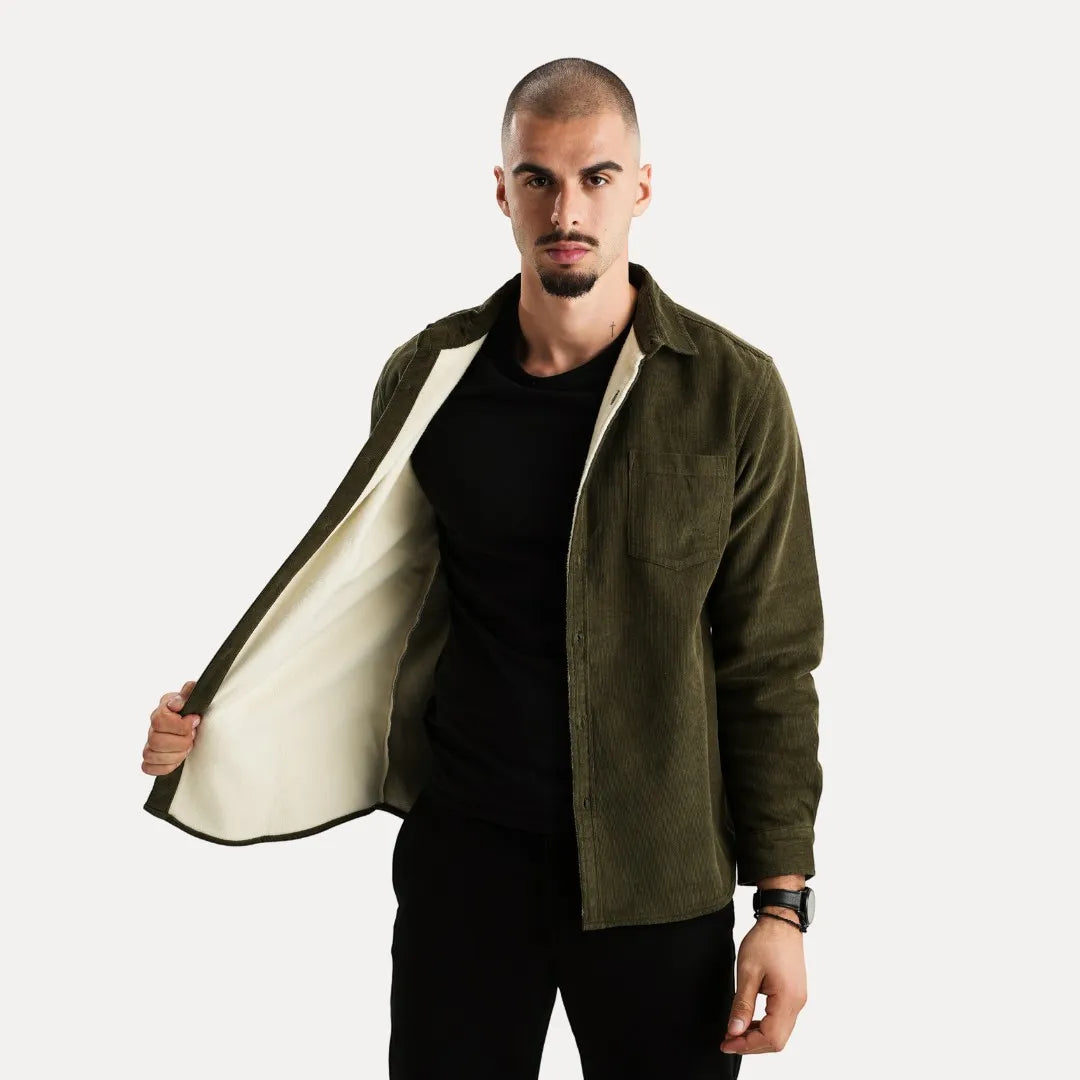 Corduroy Long Sleeve Shirt
