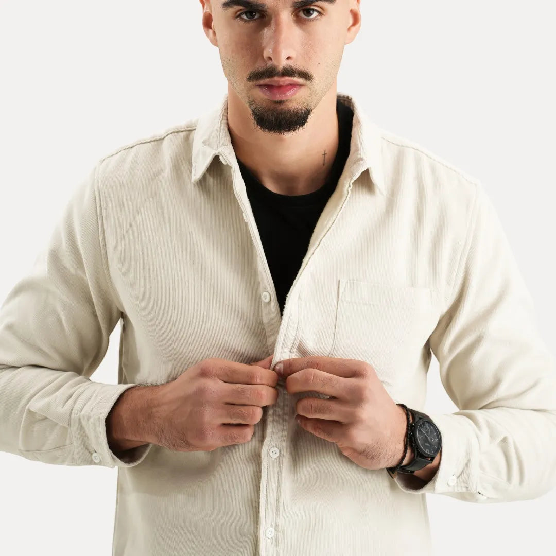 Corduroy Long Sleeve Shirt