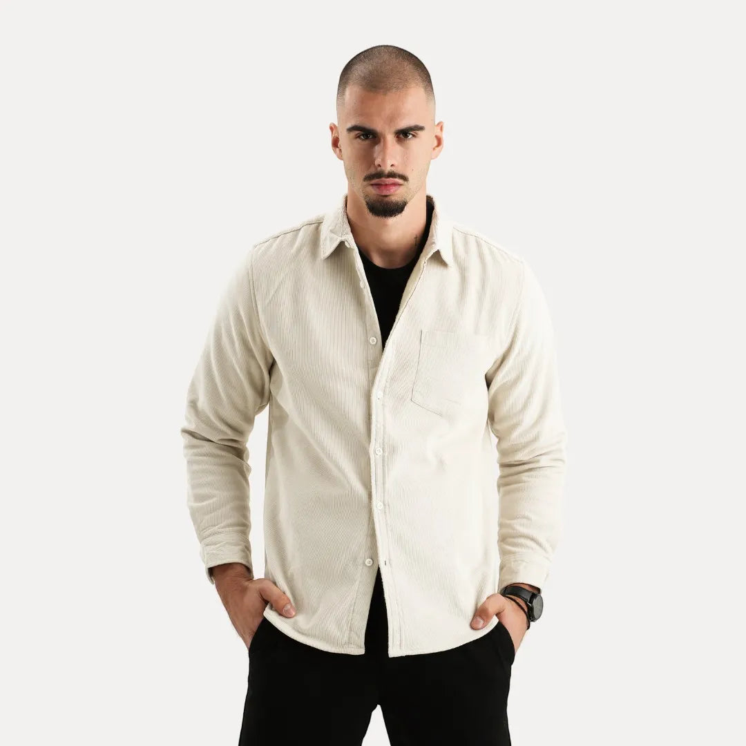Corduroy Long Sleeve Shirt